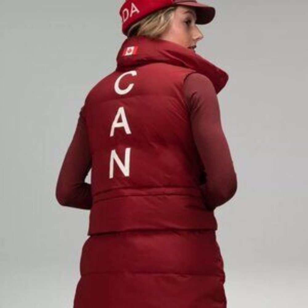 NWT Lululemon Team Canada Transformable Parka Vest Beijing 2022